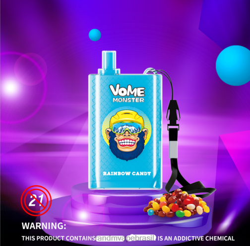 RandM Vape Buy Online - RandM Vome Monster Dispositivo vape pod de controle de fluxo de ar 10000 1 unidade 464N8277 gelo exuberante