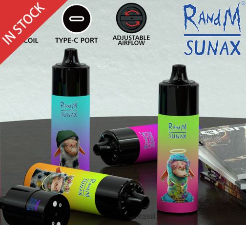 RandM Tornado Valor - RandM Sunax Dispositivo vape substituível com cápsula de controle de fluxo de ar 21000 1 unidade 464N8273 algodão doce