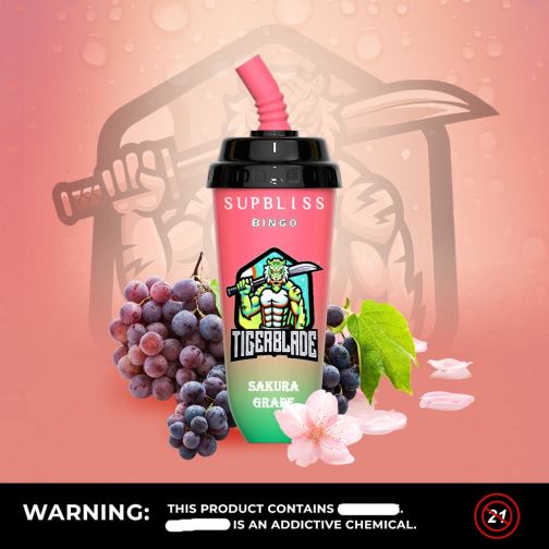 RandM Vape Brasil - RandM Supbliss Bingo Dispositivo vape pod 8000 1 unidade 464N8261 uva sakura