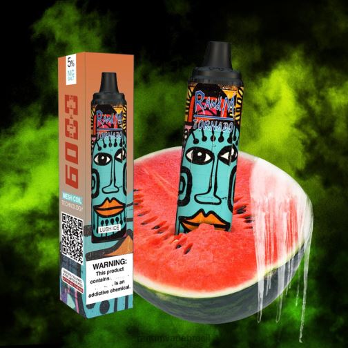 RandM Shop Discount - RandM Tornado Dispositivo vape pod de controle de fluxo de ar 6000 1 unidade 464N8279 limão, maçã vermelha