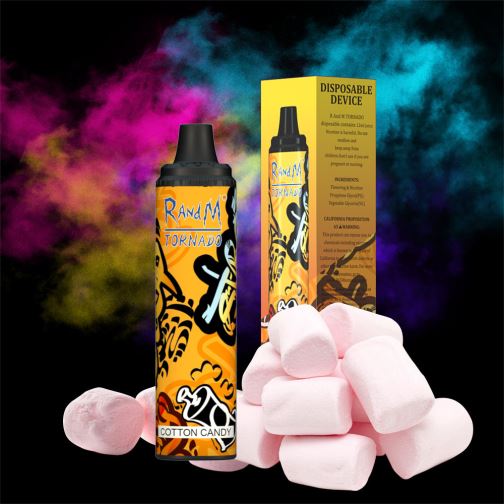 RandM Shop Discount - RandM Tornado Dispositivo vape pod de controle de fluxo de ar 6000 1 unidade 464N8279 limão, maçã vermelha