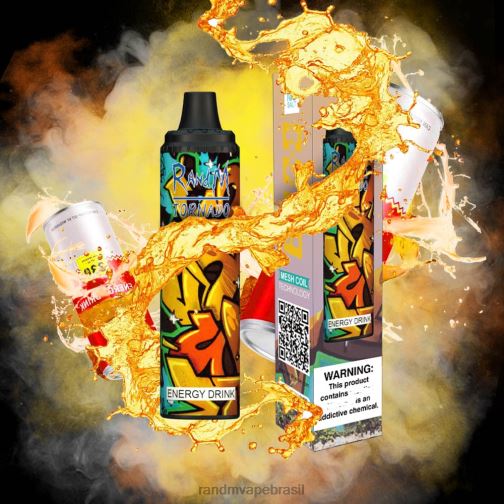 RandM Tornado Valor - RandM Tornado Dispositivo vape pod de controle de fluxo de ar 6000 1 unidade 464N8283 bebida energética