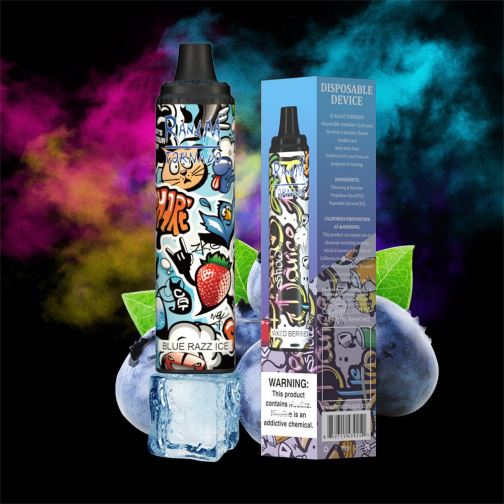 RandM Tornado Valor - RandM Tornado Dispositivo vape pod de controle de fluxo de ar 6000 1 unidade 464N8293 gelo azul