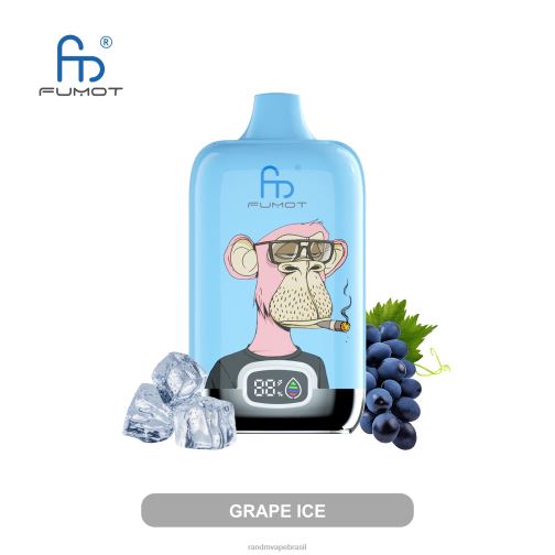 RandM Vape Buy Online - Fumot Original RandM Digital Box Dispositivo vape com bateria 12000 e display líquido 464N86 morango banana