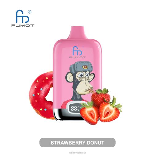 RandM Vape Buy Online - Fumot Original RandM Digital Box Dispositivo vape com bateria 12000 e display líquido 464N86 morango banana