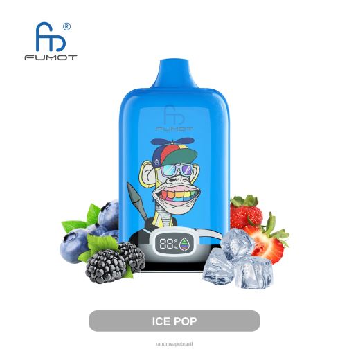 RandM Vape Sale - Fumot Original RandM Digital Box Dispositivo vape com bateria 12000 e display líquido 464N810 picolé