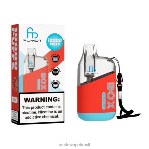 RandM Vape Buy Online - Fumot Original RandM Tornado Box Dispositivo vape de controle de fluxo de ar 10000 1 unidade 464N886 gelo exuberante