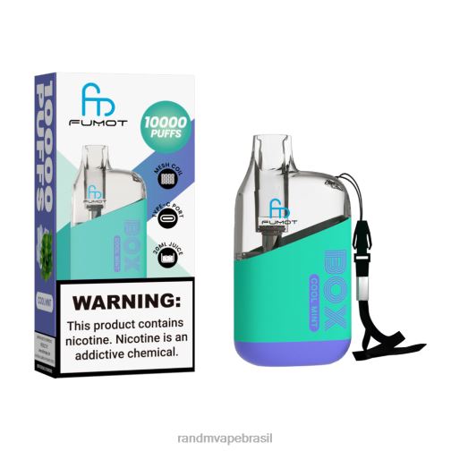 RandM Vape Buy Online - Fumot Original RandM Tornado Box Dispositivo vape de controle de fluxo de ar 10000 1 unidade 464N887 menta refrescante