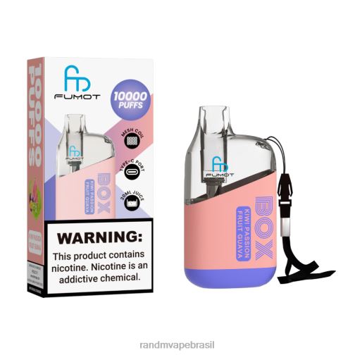 RandM Vape Buy Online - Fumot Original RandM Tornado Box Dispositivo vape de controle de fluxo de ar 10000 1 unidade 464N897 kiwi maracujá goiaba