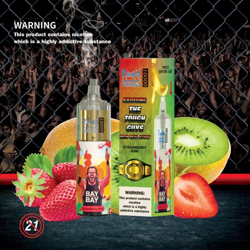 RandM Shop Discount - RandM Tornado Dispositivo vape de controle de fluxo de ar 10000 1 unidade 464N8109 gelo de uva