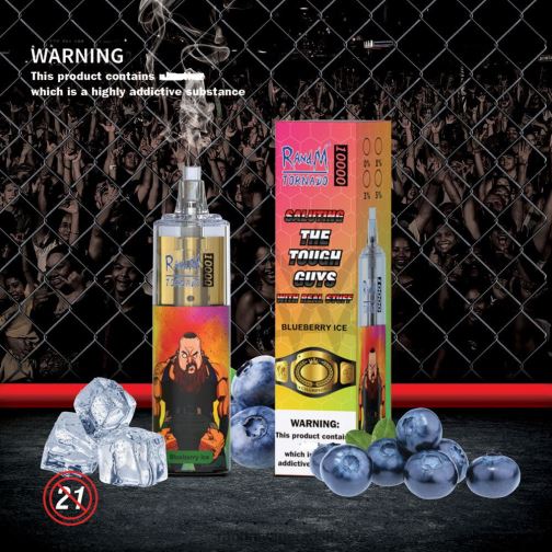 RandM Shop Discount - RandM Tornado Dispositivo vape de controle de fluxo de ar 10000 1 unidade 464N8109 gelo de uva