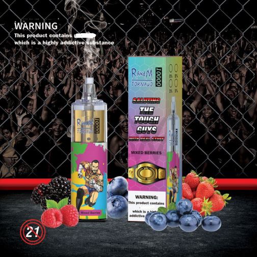 RandM Shop Reviews - RandM Tornado Dispositivo vape de controle de fluxo de ar 10000 1 unidade 464N8105 baga mista