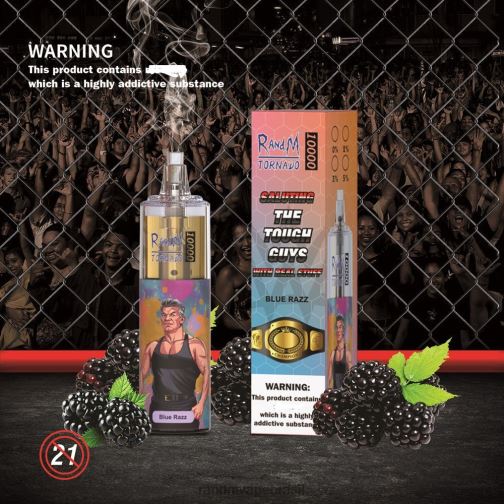 RandM Vape Flavors - RandM Tornado Dispositivo vape de controle de fluxo de ar 10000 1 unidade 464N8118 kiwi morango
