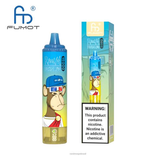 RandM Shop Discount - Fumot RandM Tornado Dispositivo vape 15000 com bateria e display ejuice versão 1 464N829 melancia morango