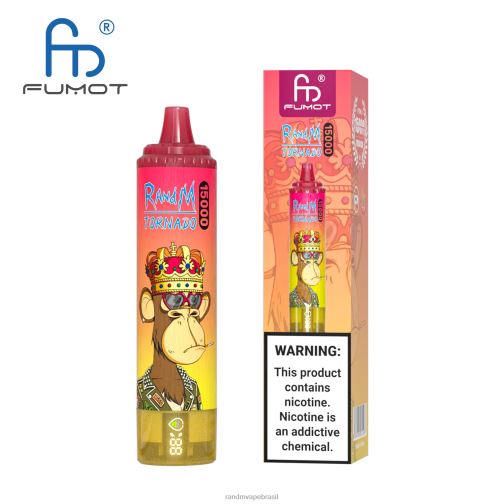 RandM Shop Discount - Fumot RandM Tornado Dispositivo vape 15000 com bateria e display ejuice versão 1 464N829 melancia morango
