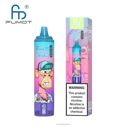 RandM Shop Discount - Fumot RandM Tornado Dispositivo vape 15000 com bateria e display ejuice versão 1 464N829 melancia morango