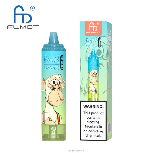 RandM Shop Discount - Fumot RandM Tornado Dispositivo vape 15000 com bateria e display ejuice versão 1 464N829 melancia morango