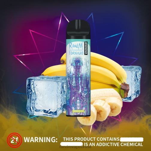 RandM Shop Reviews - RandM Tornado Dispositivo vape de controle de fluxo de ar 8000 1 unidade 464N8245 melão maçã vermelha