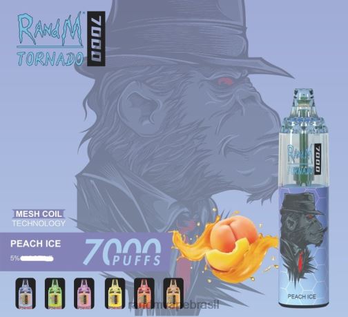 RandM Tornado Valor - RandM Tornado Dispositivo vape de controle de fluxo de ar 7000 1 unidade 464N8173 gelo de uva