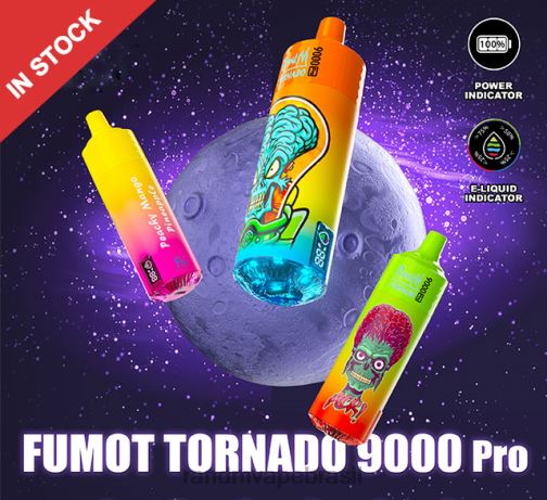 RandM Shop Reviews - Fumot RandM Tornado Dispositivo 9000 pro vape com bateria e display ejuice versão 3 464N8235 gelo de pêssego de verão